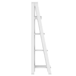 Kirkland's Home Office Furniture-4-Tier Ladder Bookshelf