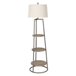 Kirkland's Home Floor Lamps-3-Tier Shelf Floor Lamp