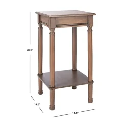 Kirkland's Home Accent & End Tables-Tilley Classic Square Accent Table