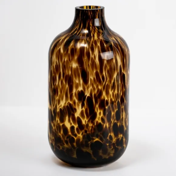 Kirkland's Home Vases-Tortoise Shell Glass Vase, 14 In.