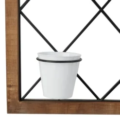 Kirkland's Home Wall Storage-Traditional Arch Metal Wall Planter