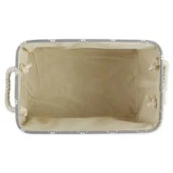 Kirkland's Home Baskets & Boxes-Trellis Paw Print Storage Basket, 14 In.