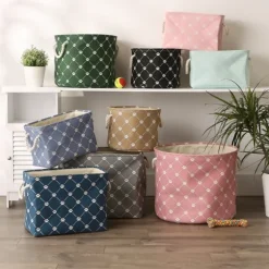 Kirkland's Home Baskets & Boxes-Trellis Paw Print Storage Basket, 14 In.