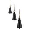 Kirkland's Home Decorative Accents-Triangular Iron Hanging Bells, Set Of 3