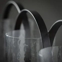 Kirkland's Home Candle Holders-Triple Loop Silver Decorative Candle Holder