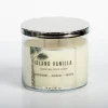 Kirkland's Home Candles-Tropical Island Vanilla Triple Wick Jar Candle