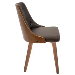 Kirkland's Home Dining Chairs-Tufted Faux Leather Dining Chairs, Set Of 2