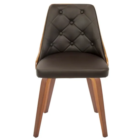 Kirkland's Home Dining Chairs-Tufted Faux Leather Dining Chairs, Set Of 2