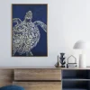 Kirkland's Home Framed Art-Turtle Sea Creature Framed Art Print