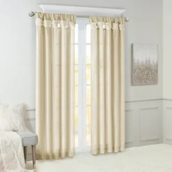 Kirkland's Home Curtains & Drapes-Twist Top Curtain Panel, 84 In.