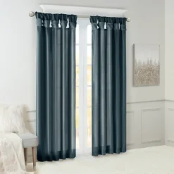 Kirkland's Home Curtains & Drapes-Twist Top Curtain Panel, 95 In.