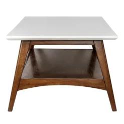 Kirkland's Home Coffee Tables-Two-Tone Ava Mid-Century Modern Coffee Table