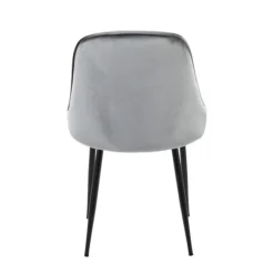 Kirkland's Home Dining Chairs-Upholstered Metal Dining Chairs, Set Of 2