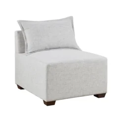 Kirkland's Home Sofas & Loveseats-Upholstered Modular Armless Accent Chair