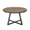 Kirkland's Home Coffee Tables-Urban Rustic Round Coffee Table