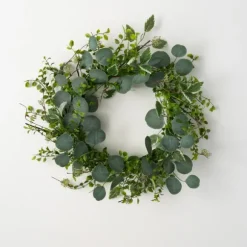 Kirkland's Home Wreaths-Variegated Mixed Leaf Wreath