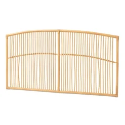 Kirkland's Home Beds & Headboards-Vertical Weave Rat Queen Headboard