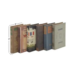 Kirkland's Home Baskets & Boxes-Vintage Library Decorative 6-Pc. Book Box Set