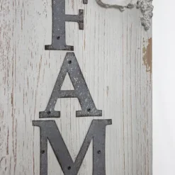 Kirkland's Home Wall Quotes & Signs-Vintage Painted Wood Family Sign