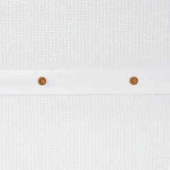 Kirkland's Home Shower Curtains-Waffle Weave Cotton Shower Curtain