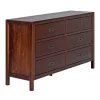 Kirkland's Home Dressers & Chests-Walnut Classic 6-Drawer Dresser