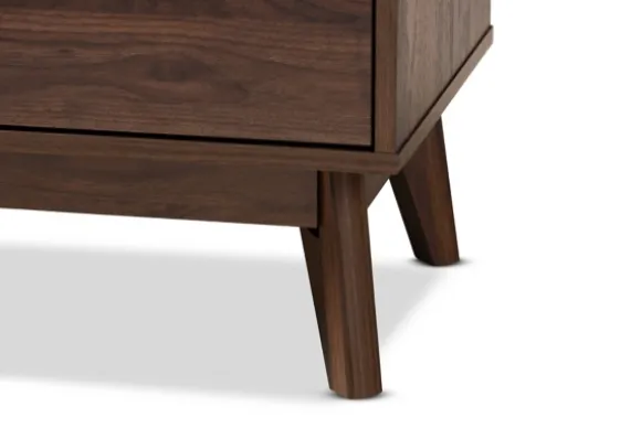 Kirkland's Home Dressers & Chests-Walnut 3-Drawer Wood Chest