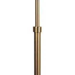 Kirkland's Home Floor Lamps-Warm Bronze Metal Reading Floor Lamp