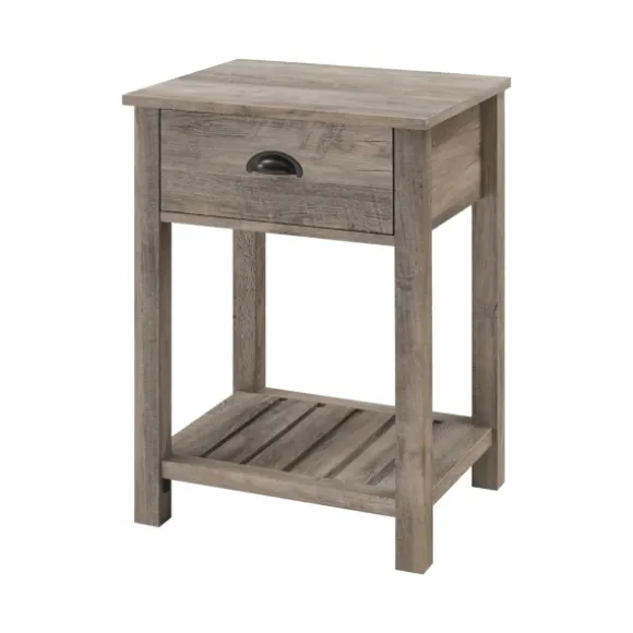 Kirkland's Home Accent & End Tables-Wash Country Accent Table