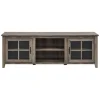 Kirkland's Home Tv Stands & Media Consoles-Wash Glass Door Tv Stand