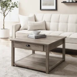 Kirkland's Home Coffee Tables-Wash Square Coffee Table