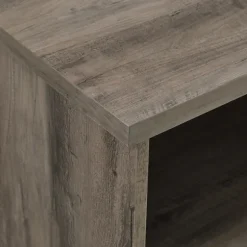 Kirkland's Home Tv Stands & Media Consoles-Wash Wood Helix Open Shelf Tv Stand