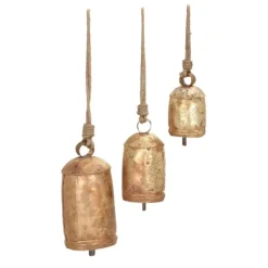 Kirkland's Home Decorative Accents-Weathered Decorative Bells, Set Of 3