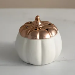 Kirkland's Home Home Fragrance-White Ceramic Pumpkin Wax Warmer