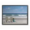 Kirkland's Home Framed Art-White Chairs On The Beach Framed Giclee Canvas Art