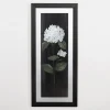 Kirkland's Home Framed Art-White Flower On Black I Framed Art Print