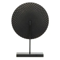 Kirkland's Home Statues & Figurines-White Gold Carved Mandala Metal Sculpture