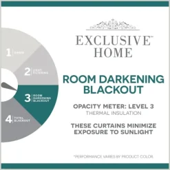 Kirkland's Home Curtains & Drapes-White Marl Blackout 2-Pc. Curtain Panels, 96 In.