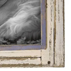 Kirkland's Home Picture Frames-White Rustic Wooden Photo Frame, 8X10