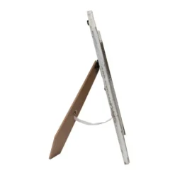 Kirkland's Home Picture Frames-White Rustic Wooden Photo Frame, 8X10