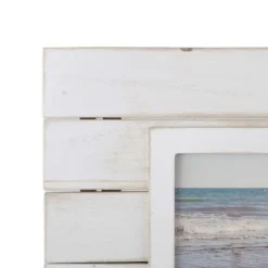 Kirkland's Home Picture Frames-White Shiplap Picture Frame, 4X6