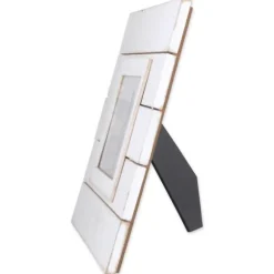 Kirkland's Home Picture Frames-White Shiplap Picture Frame, 4X6