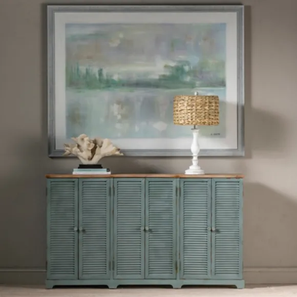 Kirkland's Home Table Lamps-White Table Lamp With Hand Woven Raffia Shade