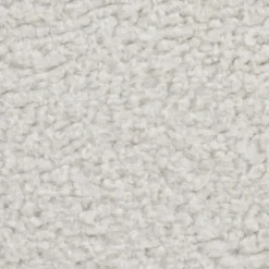 Kirkland's Home Benches & Ottomans-White Upholstered Wood Trim Ottoman