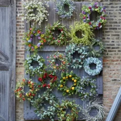 Kirkland's Home Wreaths-White Wild Daisies Wreath