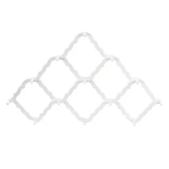 Kirkland's Home Hooks-White Wood Trellis Wall Hooks