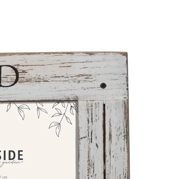 Kirkland's Home Picture Frames-Whitewashed Dad Picture Frame, 5X7