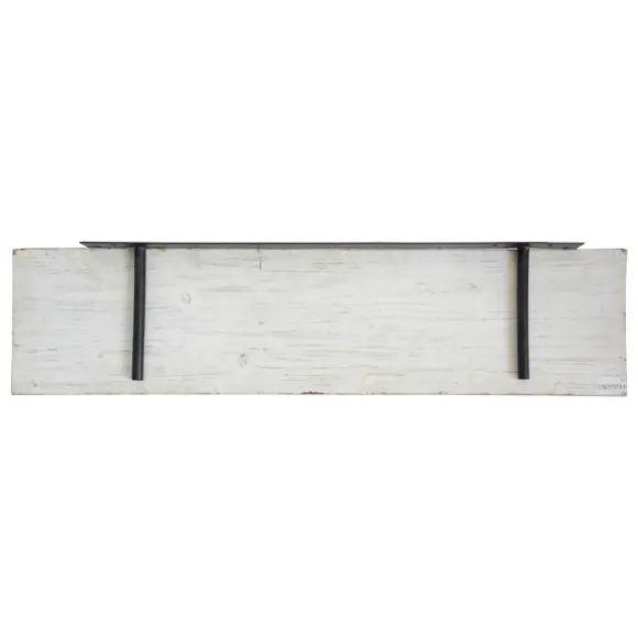 Kirkland's Home Shelves-Whitewashed Wood Floating Shelf, 36 In.