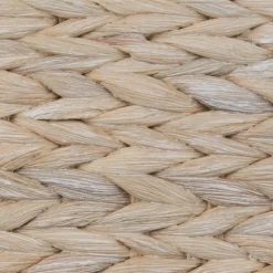 Kirkland's Home Baskets & Boxes-Whitewashed Woven Water Hyacinth Baskets, Set Of 2