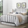 Kirkland's Home Beds & Headboards-Whitley Metal Slat Queen Bed