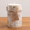 Kirkland's Home Candles-Wide Birch Bark Pillar Candle, 6 In.
